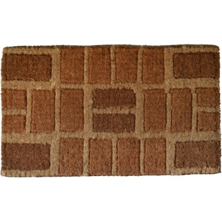 Jensendistributionservices Brown Brick Welcome Mat MI330572